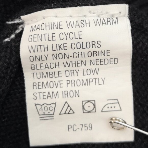 Izod Golf Men's Size Large Red Black & Grey Argyle Loose Fit V-neck Sweater - Picture 4 of 7